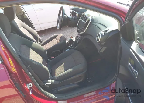 2017 Chevrolet Sonic Lt Auto from USA, damaged, VIN 1G1JD6SH3H4117440